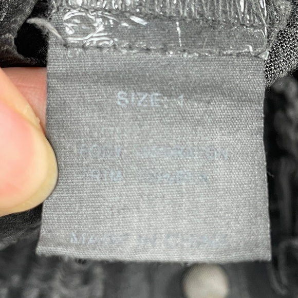 Saga made in Italy tunic top medium dark academia whimsy goth romantic sheer - Picture 8 of 11